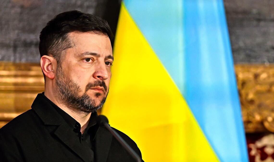 Wolodymyr Selenskyj, Präsident der Ukraine. Die Gespräche zwischen der Ukraine und Russland sind festgefahren. Nun zieht sich die höchste US-Vertreterin in Kiew zurück (Archivfoto).