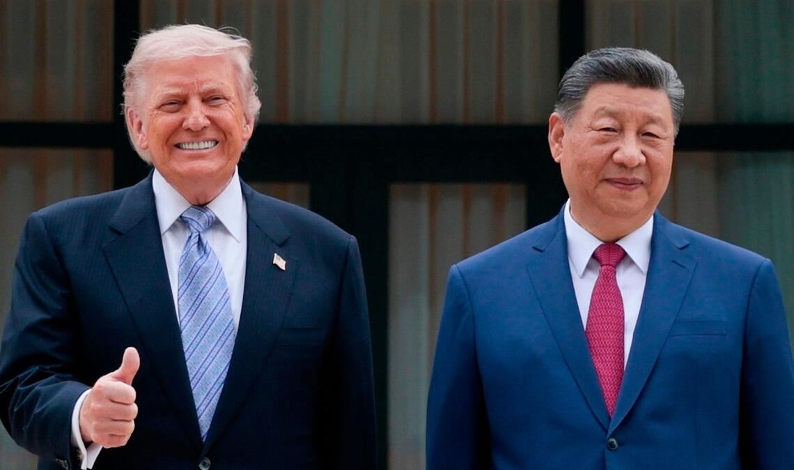 Xi und Trump lobten die Beziehung beider Staaten.