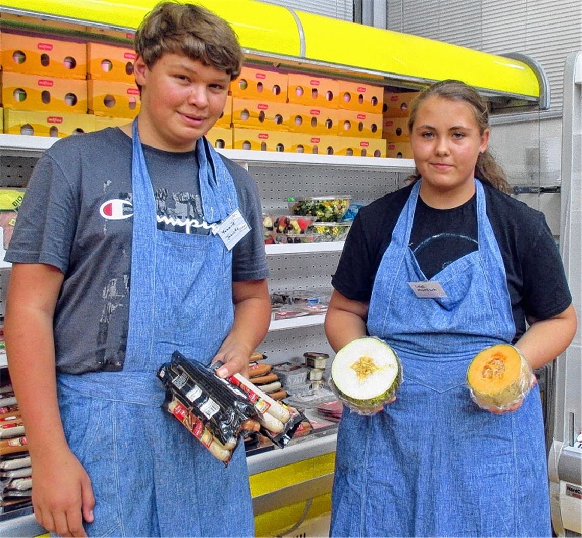Yannik Jänicke und Lisa Mühlsch.
