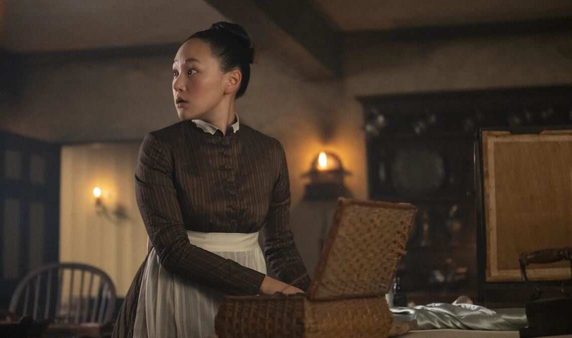 Yerin Ha als Sophie Baek in der 4. Staffel der Erfolgsserie "Bridgerton".