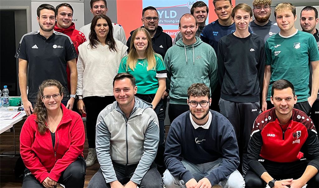 „Young Leader“ Ende Oktober in der Sportschule Schöneck in Karlsruhe-Durlach. Foto: bfv