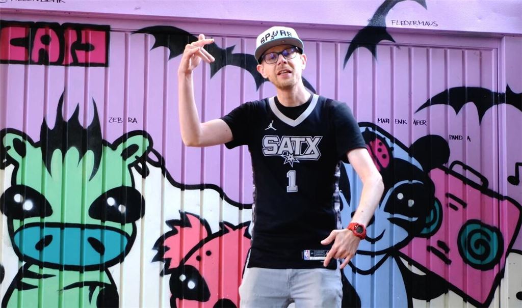 Yves Steffanus ist gebürtiger Franzose, wohnt aber in Ludwigshafen. Seine Leidenschaft: Hip-Hop.