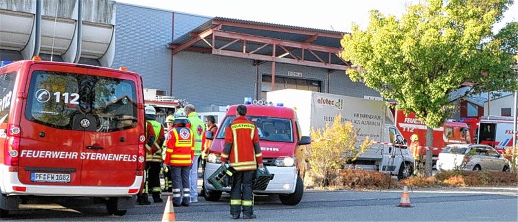 Giftige Dämpfe verletzen 13 Mitarbeiter
