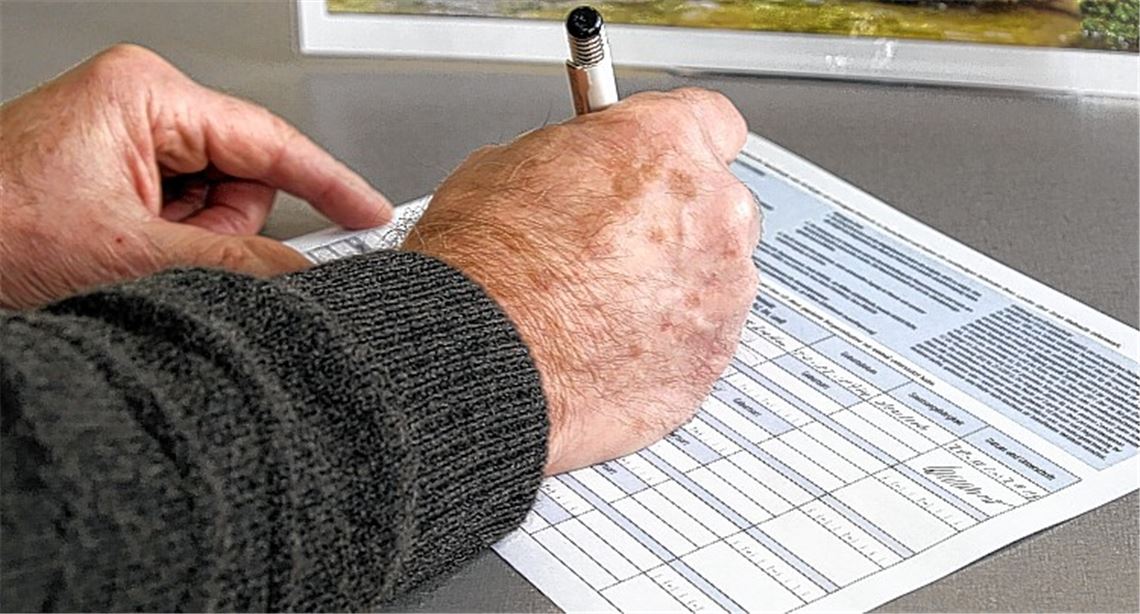 Zeichen des Widerstands.