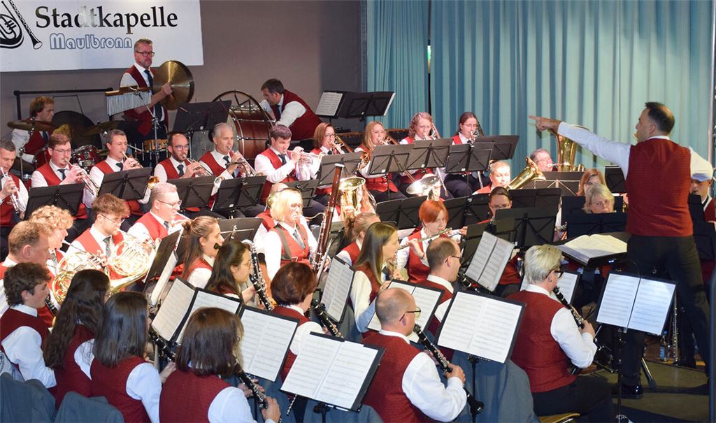 Zeigt beim Herbstkonzert alle Facetten: das Blasorchester der Stadtkapelle Maulbronn. Foto: privat