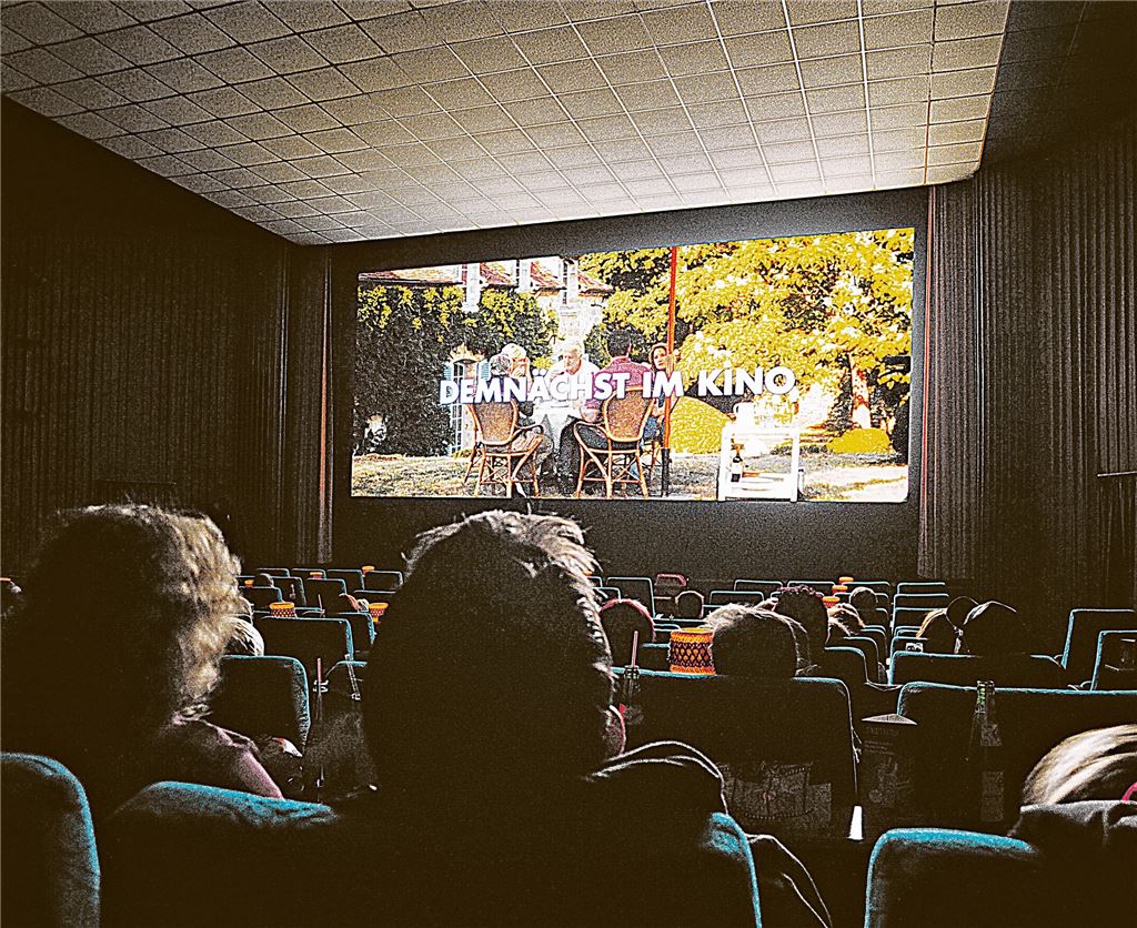 Zeit fürs Kino.Fotomoment