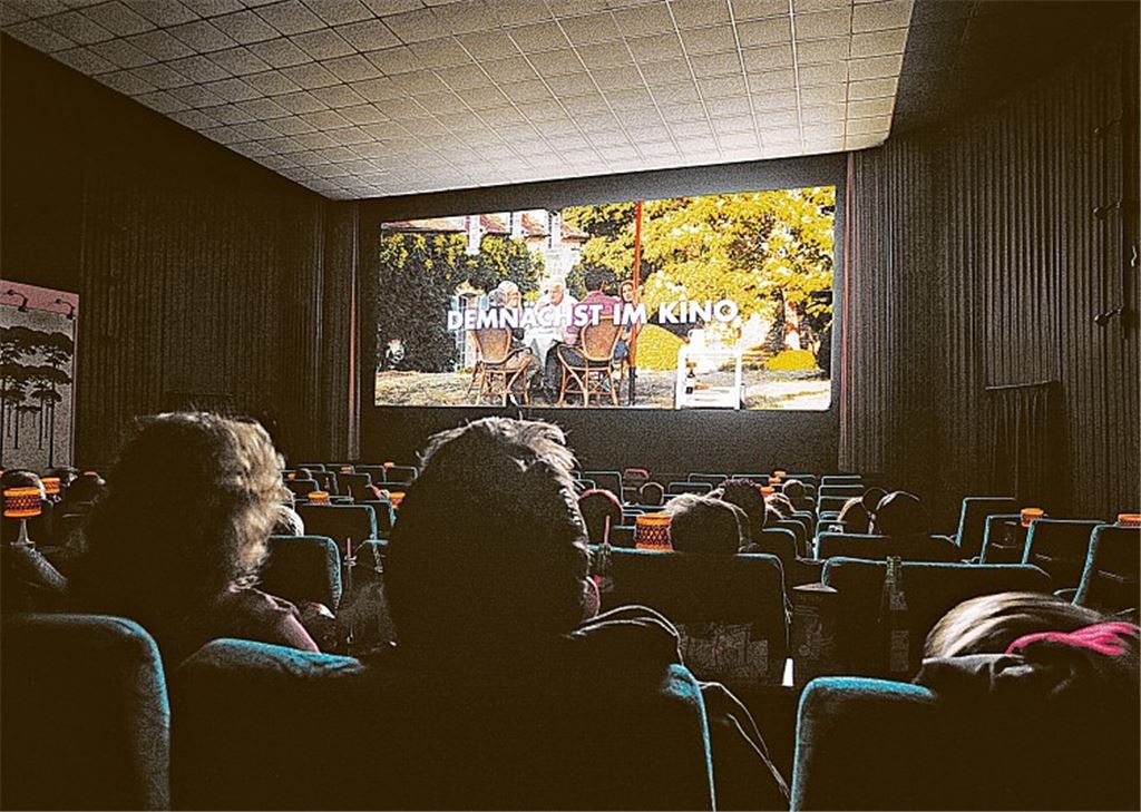 Zeit fürs Kino.Fotomoment