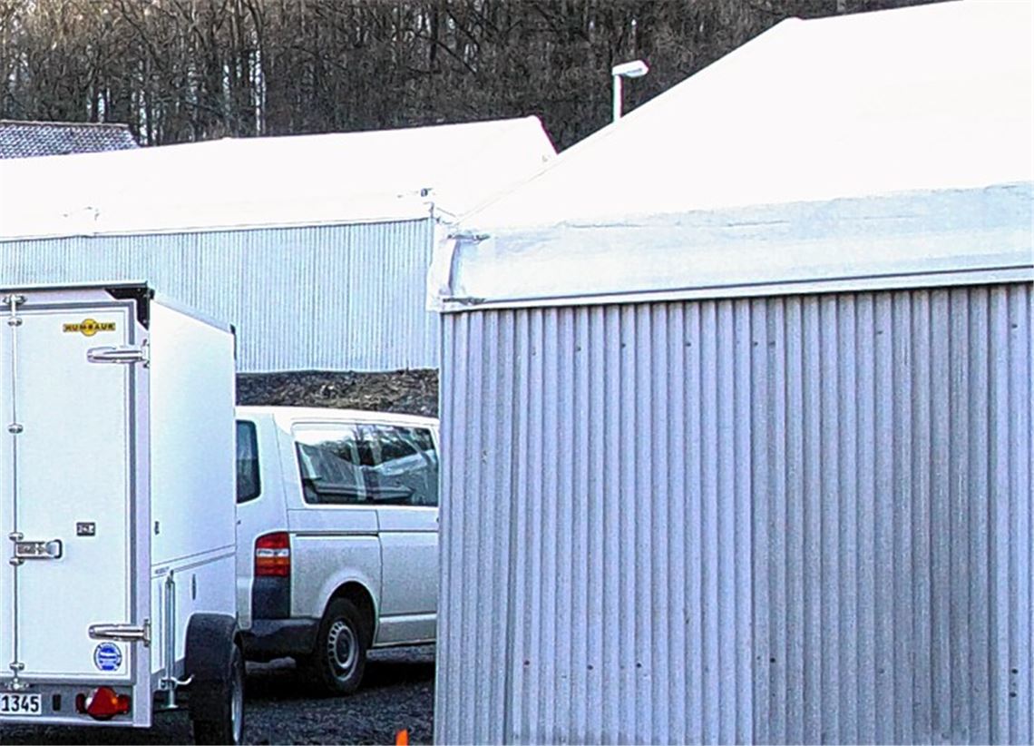 Flüchtlinge lehnen Zelte ab