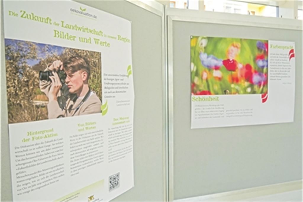 Ziel der Ausstellung ist es, die Diskussion um die Zukunft der Landwirtschaft voranzubringen. Foto: Friedrich