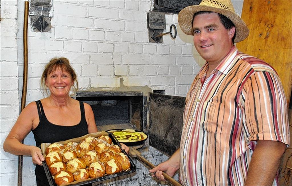 Ziel erreicht: Vorsitzende Helga Seiter-Neininger und „Oberheizer“ Achim Reinhold.
