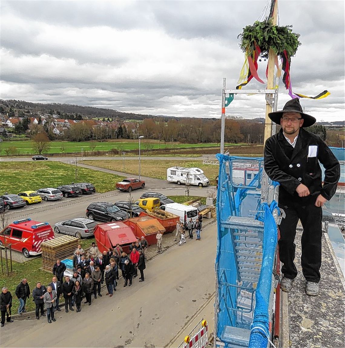 Nach dem Richtfest ist vor der Eröffnung