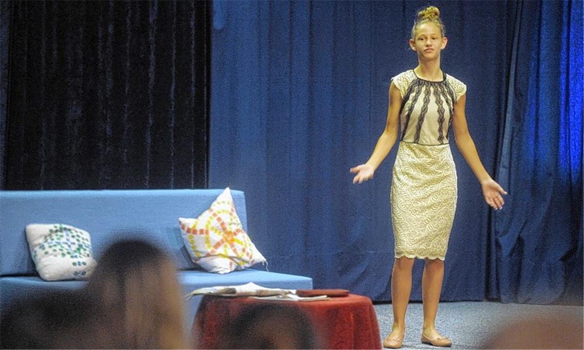 Schüler genießen kräftigen Applaus