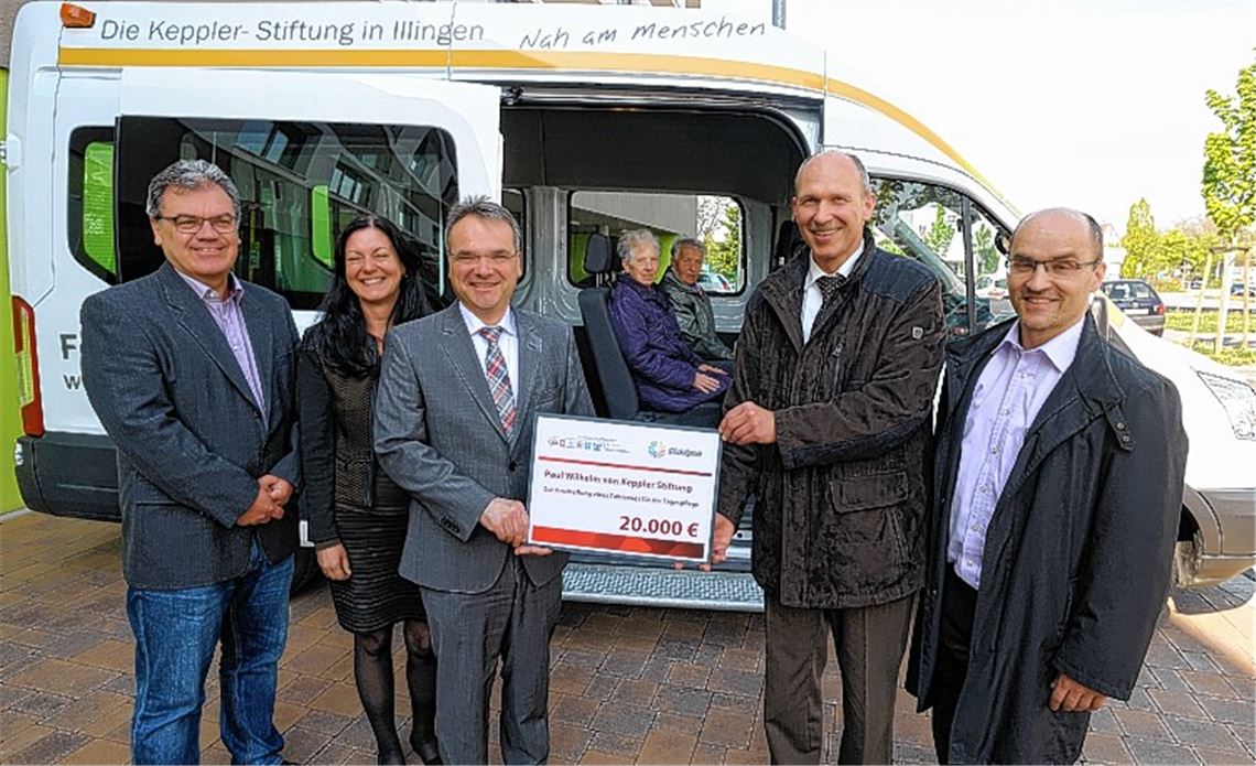 Ein Kleinbus für die Tagespflege