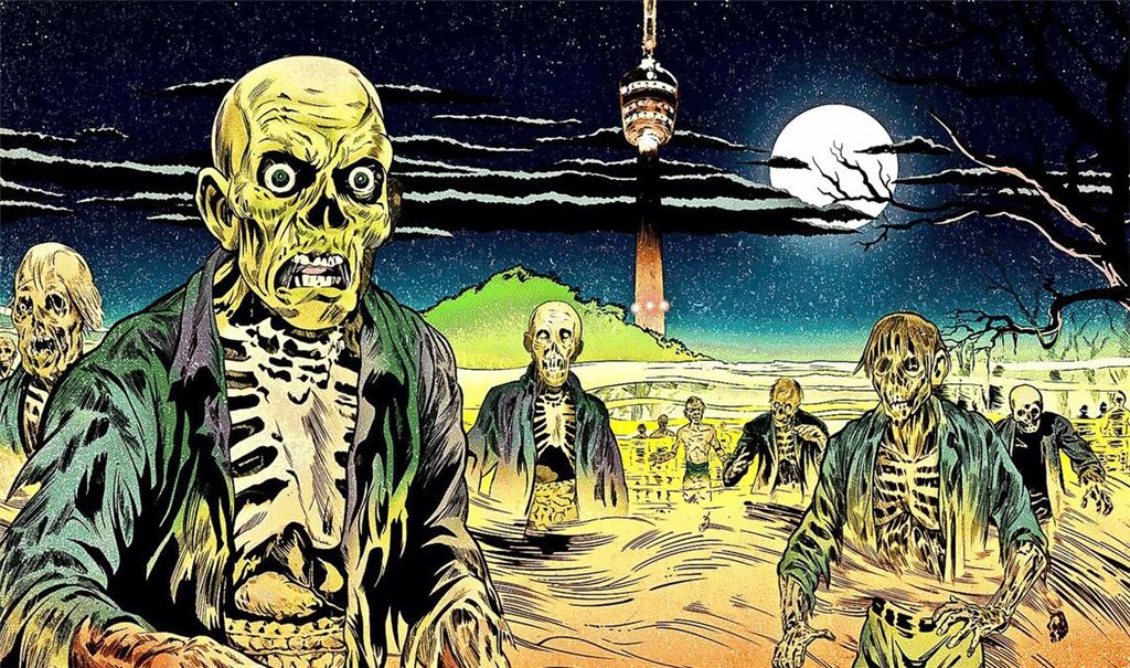 Zombies unterm Stuttgarter Fernsehturm? Gruselig!