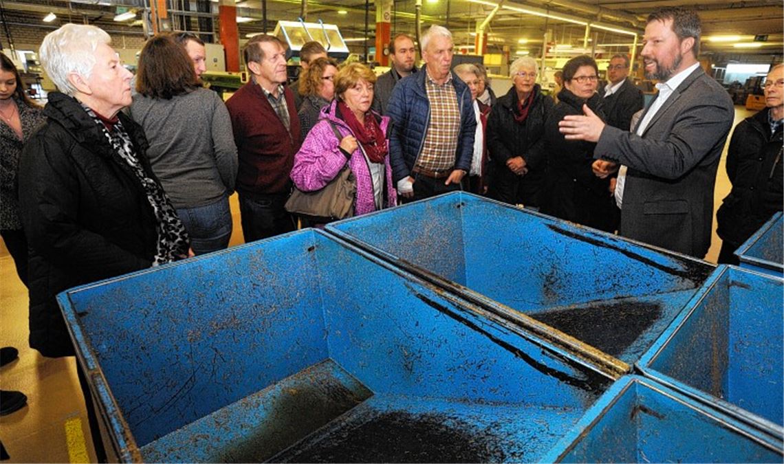 Großes Interesse an Firmenbesuch