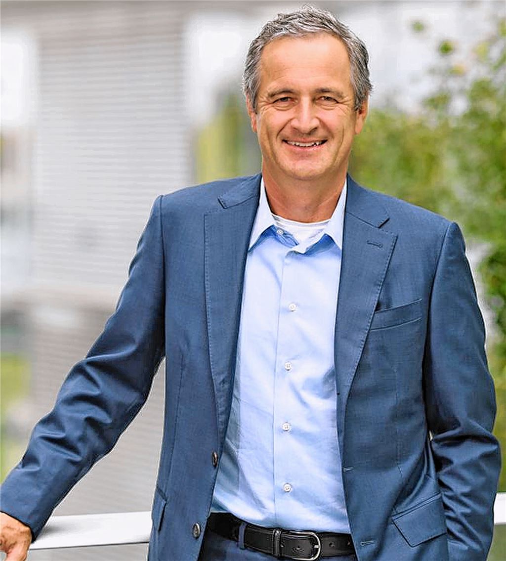 Zu Gast bei den „Sternenfelser Gesprächen“: EnBW-Chef Dr. Frank Mastiaux.EnBW/Uli Deck