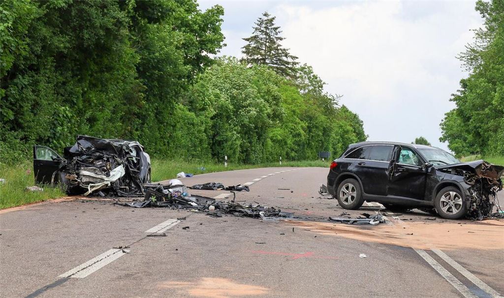 Zu einem tödlichen Unfall kam es auf einer Bundesstraße bei Bruchsal.