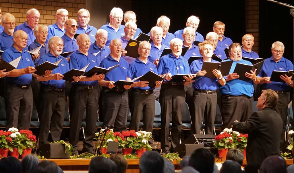 Zu seinem 25-jährigen Jubiläum macht der Männerchor MPC2000 in Form eines Benefizkonzerts den Zuhörern und sich selbst ein Geschenk. Foto: Friedrich