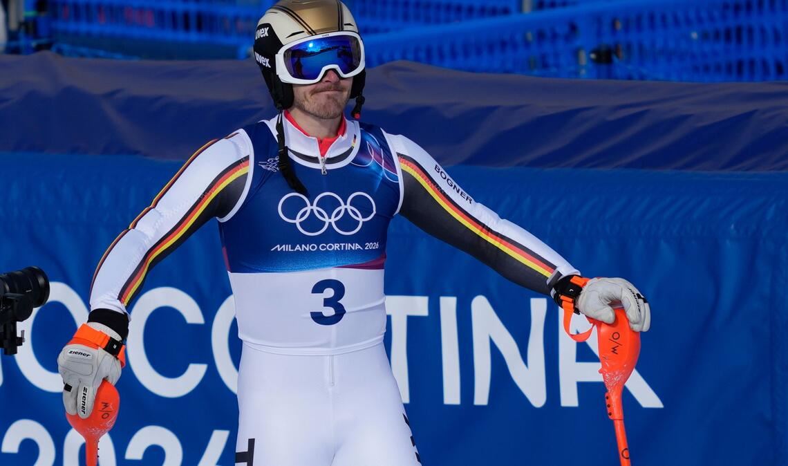 Zu wenig für eine Medaille: Linus Straßer nach dem Slalom.