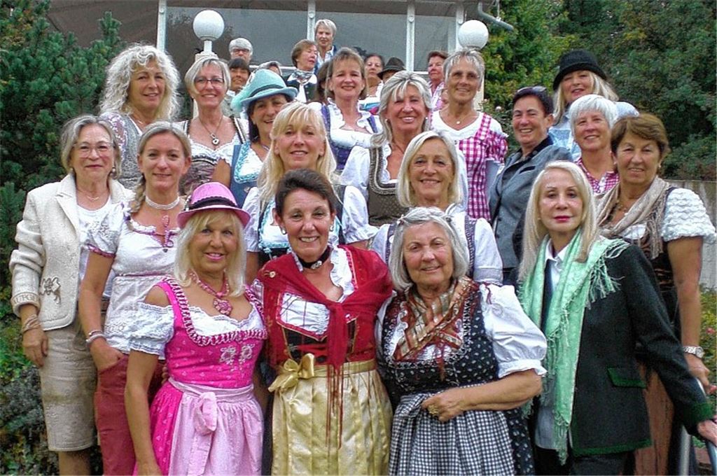 Damen feiern mit Sport und Spaß