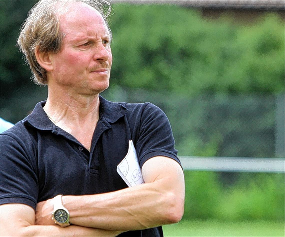 Zufrieden, aber natürlich nie ganz: Klaus Kerler will beim TSV Maulbronn in nächster Zeit an den Standards feilen.