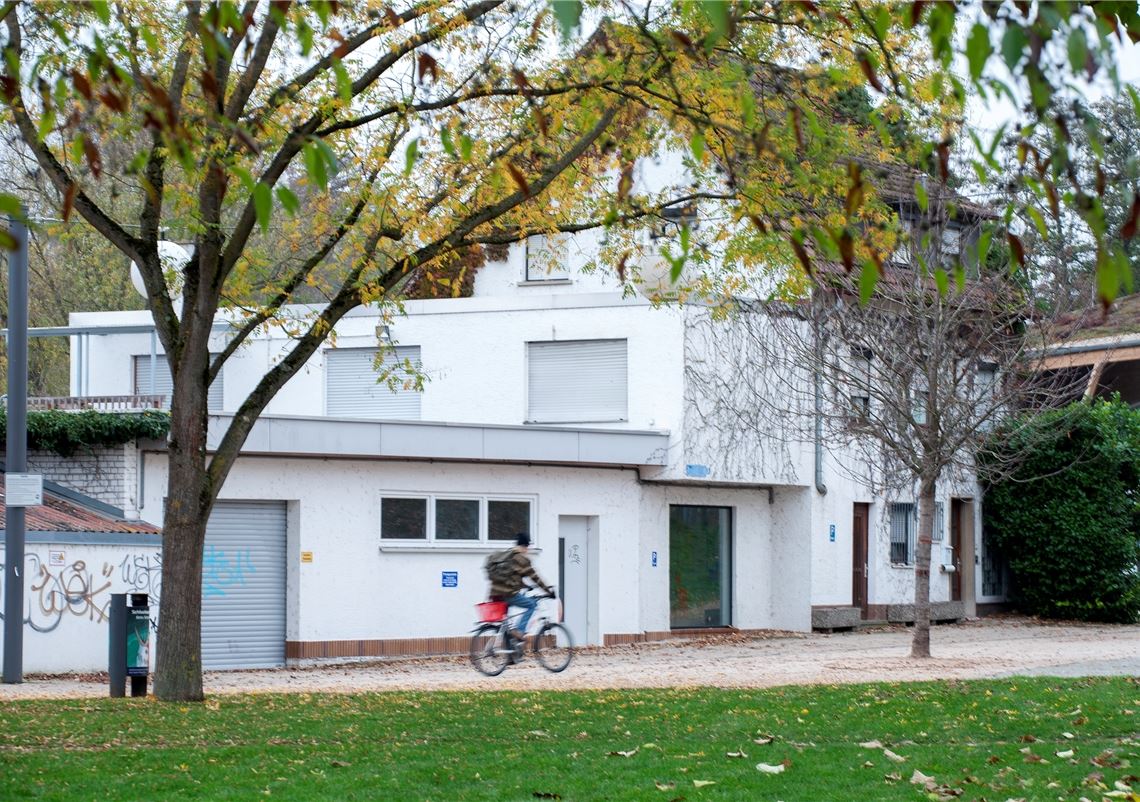 Zum Abriss vorgesehen.Fotomoment