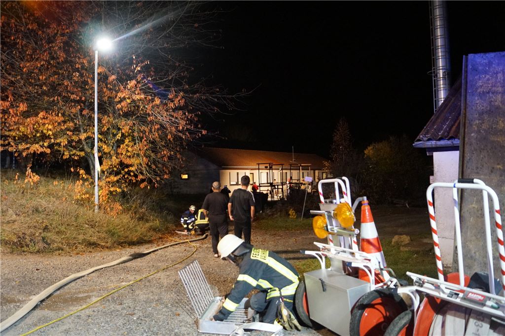 Brand in einer Asylunterkunft