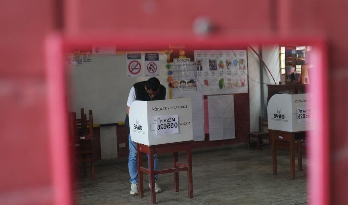 Zur Stichwahl waren mehr als 27 Millionen Peruaner aufgerufen.