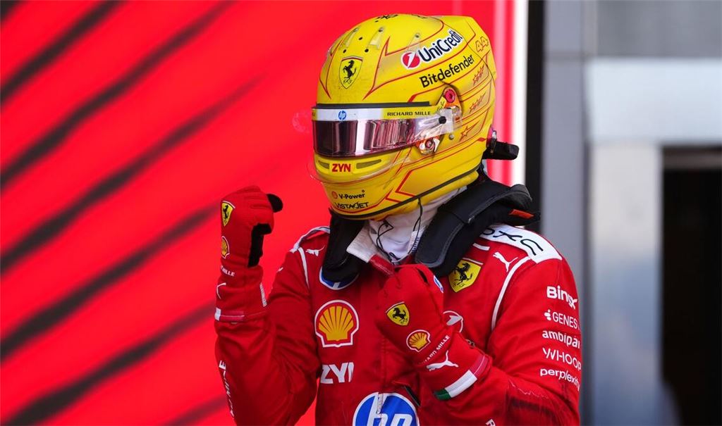 Zurück an der Spitze: Lewis Hamilton hat plötzlich wieder Titelhoffnungen.