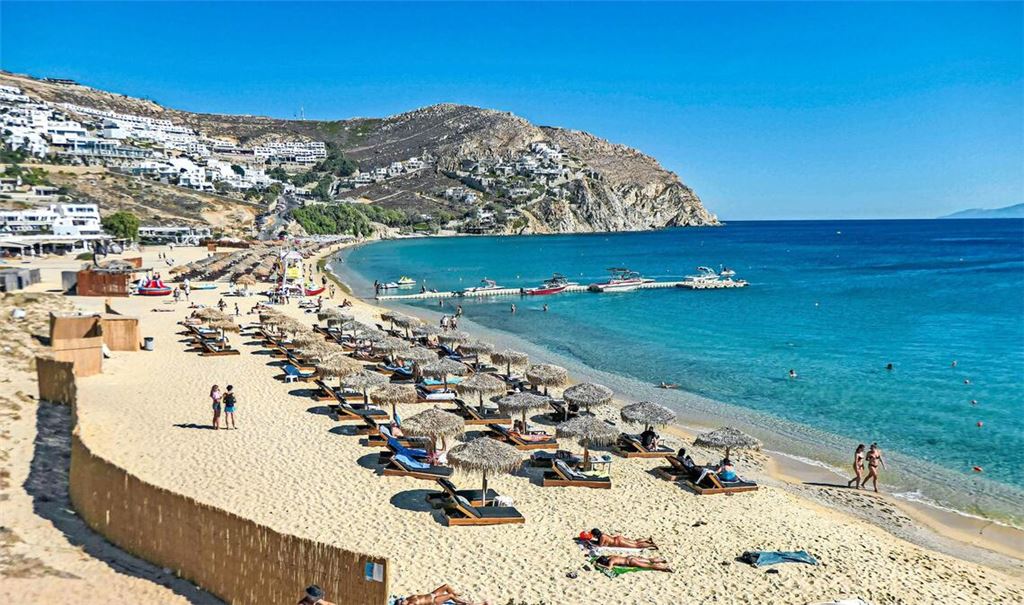 Zurück zur Natur: Elia-Strand auf der Insel Mykonos