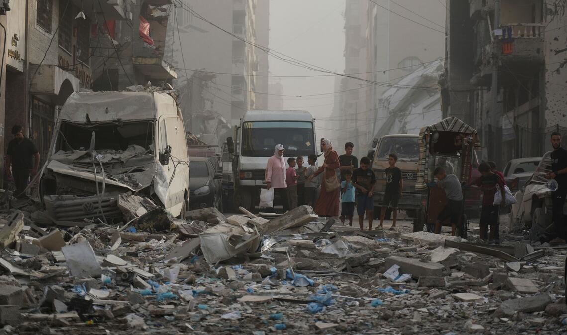 "Washington Post": US-Regierung erwägt Umsiedlung aus Gaza Zwei Millionen Menschen leben im Gazastreifen.