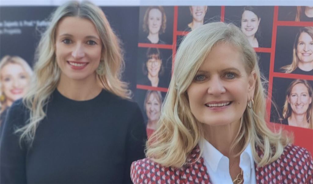 Zwei Professorinnen als Filmschaffende: Kathrin Kölbl (rechts) und Yvonne Zajontz werben mit weiteren Professorinnen für mehr weibliche Spitzenkräfte an den Hochschulen des Landes.