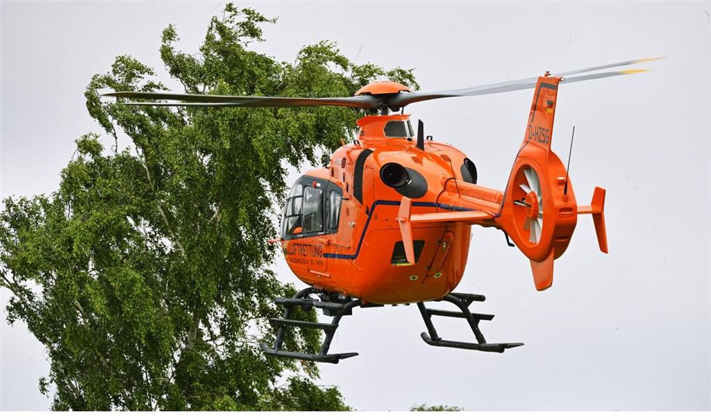 Zwei Rettungshubschrauber waren im Einsatz. (Symbolbild)