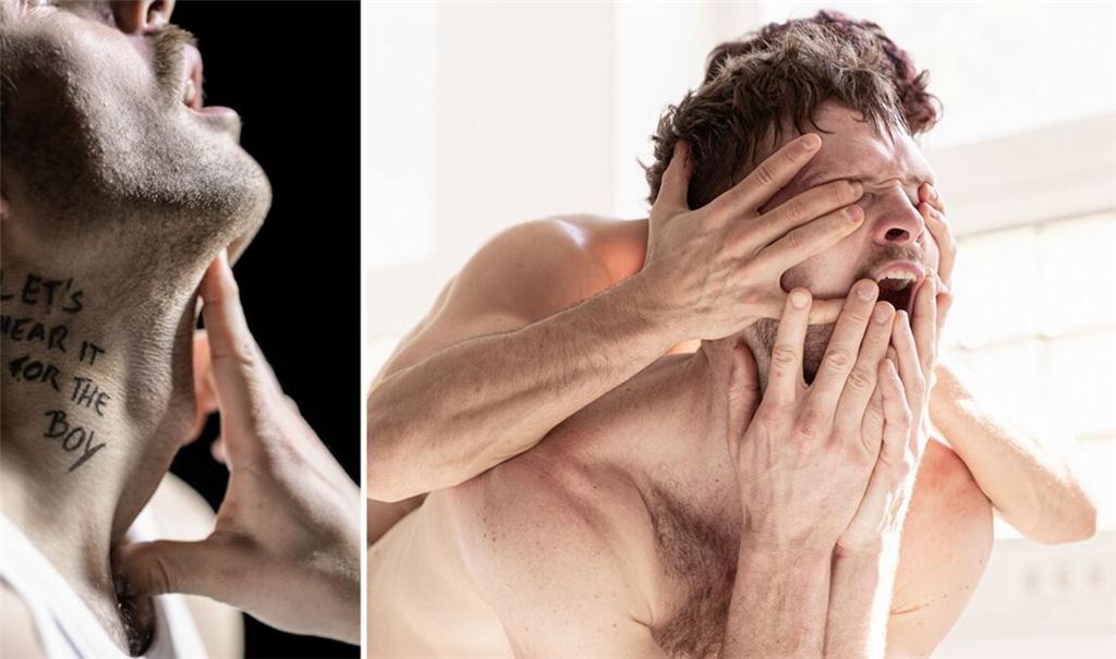 Zwei Tanzstücke erkunden unser Bild von Männlichkeit: Szenen aus „Let's hear it for the boy“ (links) und „Bound“, an beiden ist Johannes Blattner als Tänzer oder Choreograf beteiligt.
