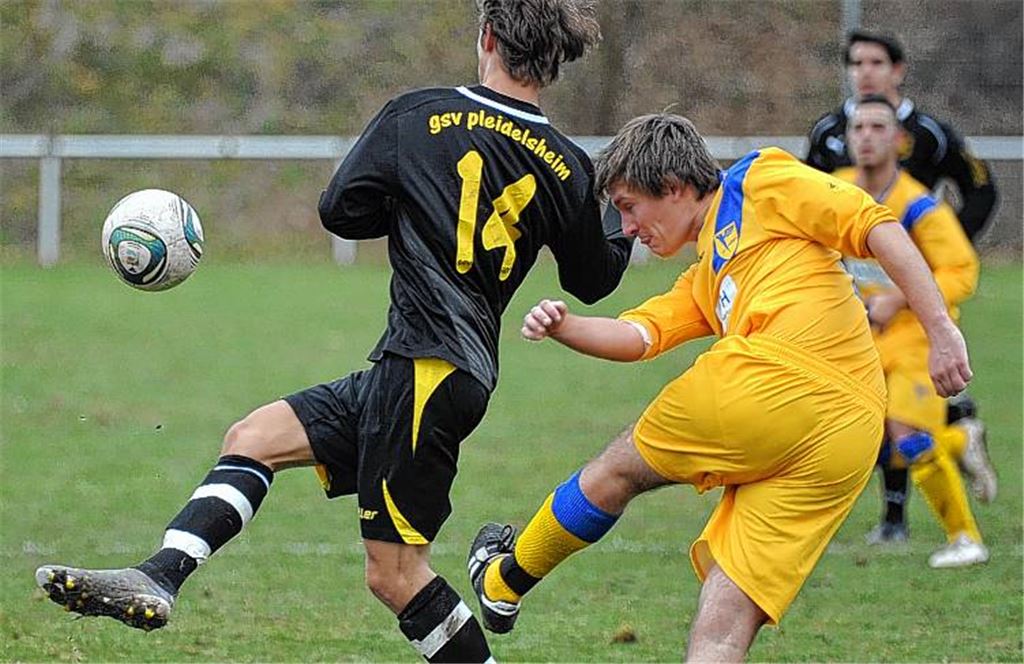 Zwei Titelkandidaten, TSV Heimerdingen und GSV PLeidelsheim (im Bild) hat Phönix in dieser Saison schon abgeschossen. Da lässt sich die sportliche Novemberdepression verschmerzen. Foto: Fotomoment