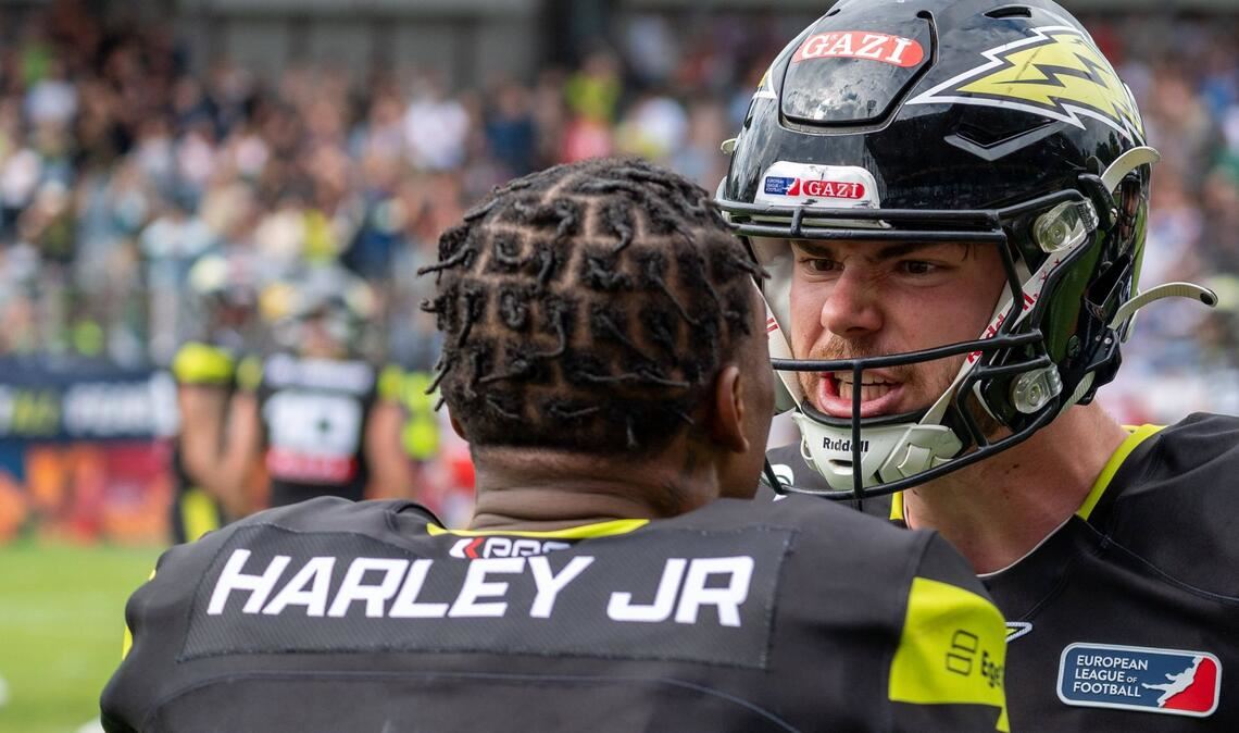 Das sind die sechs Stärken von Stuttgart Surge Zwei Top-Receiver von Stuttgart Surge: Mike Harley Jr. und Louis Geyer.