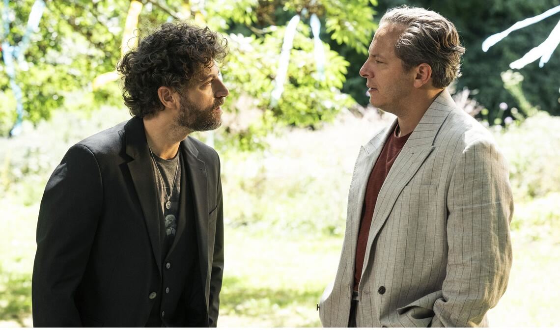 Zwei Väter im Wettstreit: Timur Işık (links) und Trystan Pütter in „Louma – Familie ist kein Kinderspiel“.