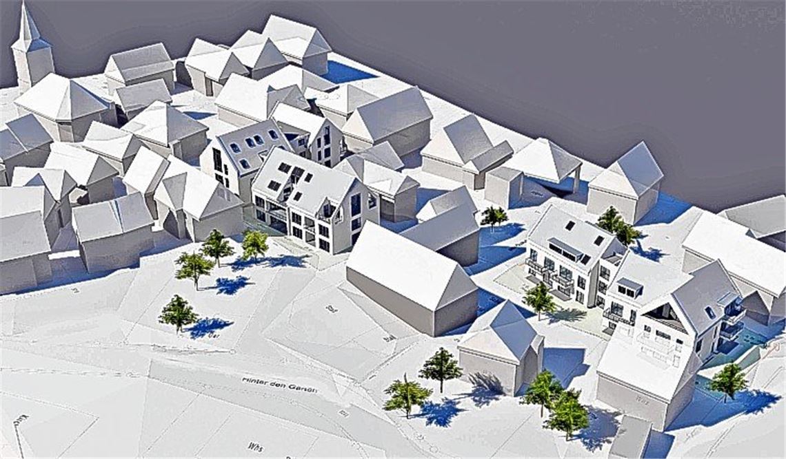 Erste Entwürfe für Seniorenwohnungen