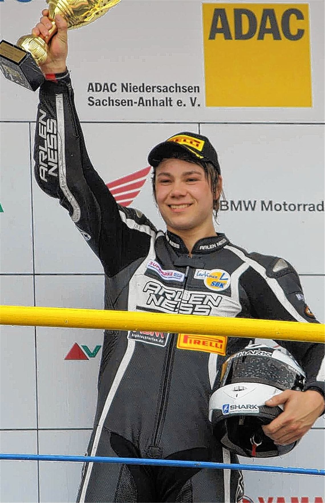 Zweimal auf dem Podest, einmal zu früh gefreut – Dominik Vincon ist mit seinem Abschneiden bei den IDM-Läufen in Oschersleben dennoch zufrieden. Foto: privat