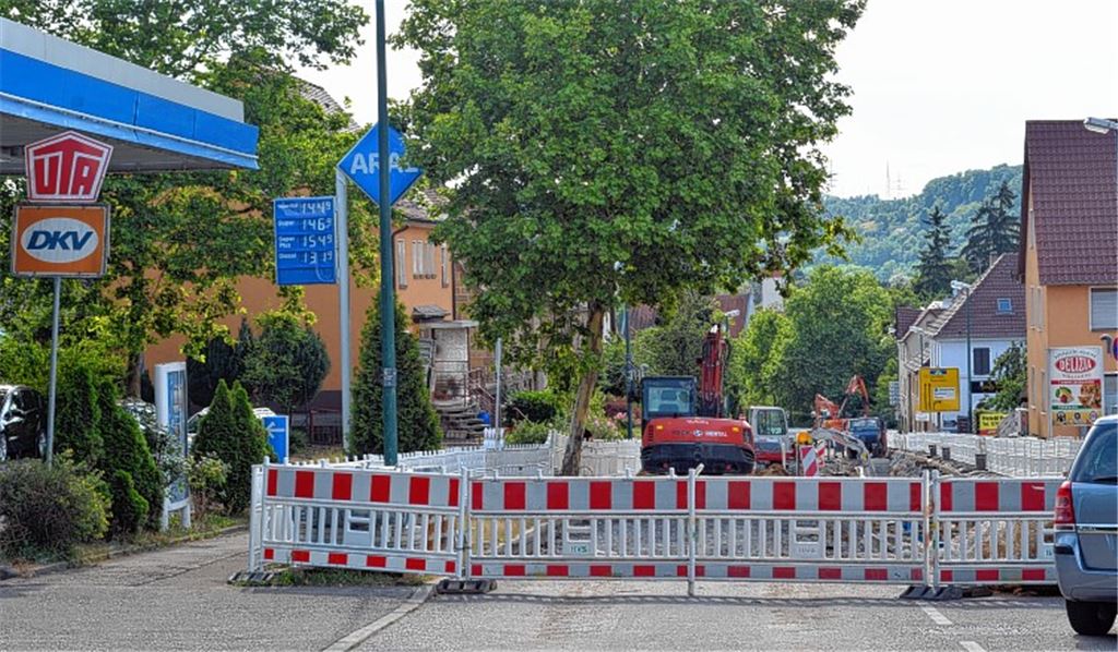 B10-Baustelle droht eine Verzögerung