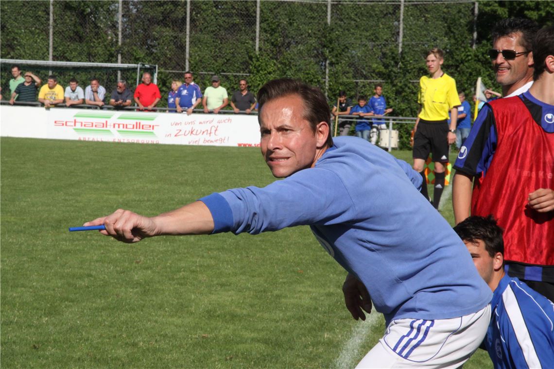 chon am kommenden Sonntag wird Thomas Fritsch, als Spieler und Trainer ein Urgestein beim SV Illingen, nicht mehr auf der Trainerbank sitzen.  Archivfoto: Eigner