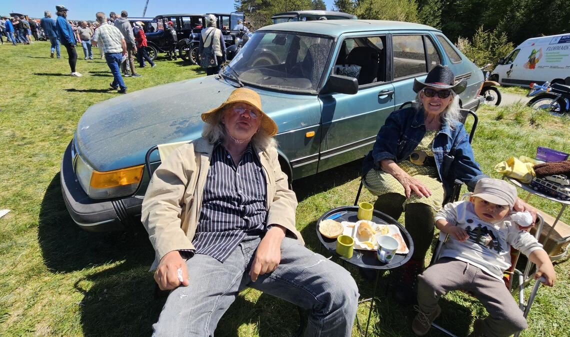sorgten für gute Laune bei den Oldtimerfans.