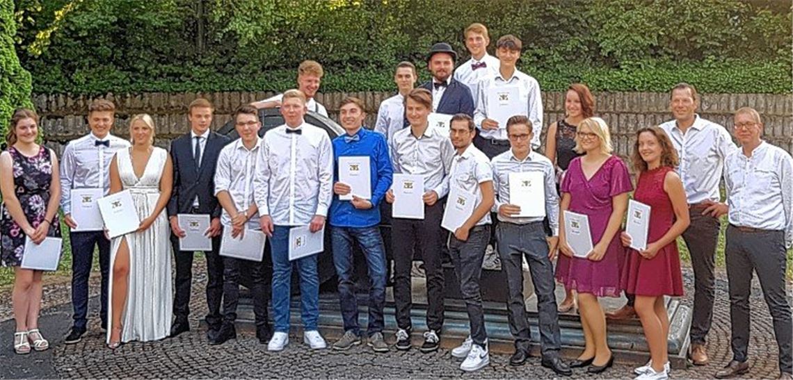 Gute Stimmung beim Abiball