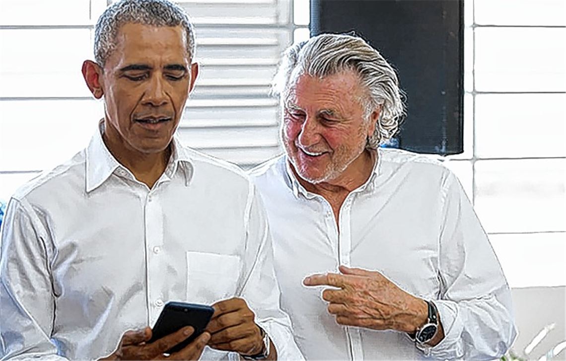 Rauschmayer tafelt mit Ex-Präsident Obama