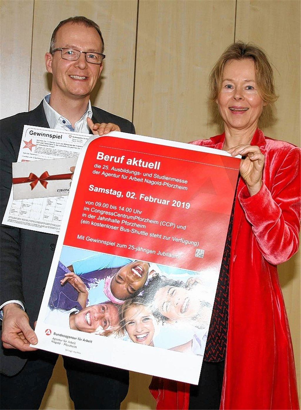 Firmen werben um Nachwuchskräfte